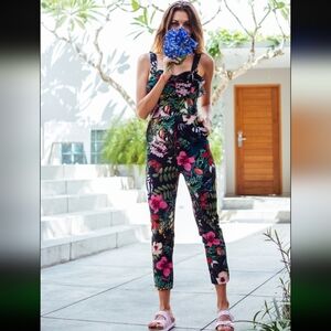 H&M Garden Butterfly Print Jumpsuit, VGUC, Size 6